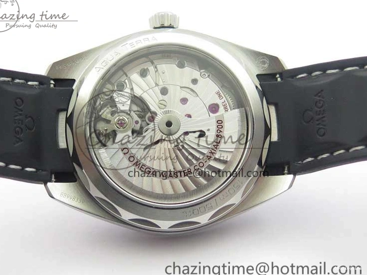 0407 TechFriendly Aqua Terra 150M Master Chronometers VSF 1:1 Best Edition Green Dial on Black Rubber Strap A8900 Super Clone (2 Straps) 7915